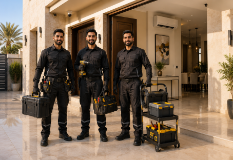 فريق Danish FixPro Services لخدمات الصيانة والتركيب في جدة