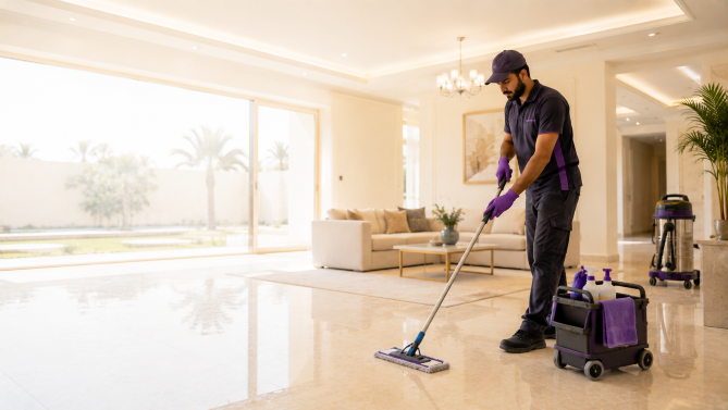 خدمات تنظيف المنازل والمكاتب في جدة