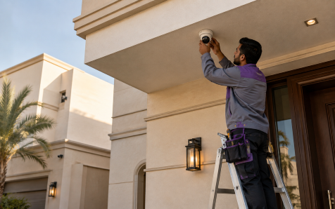 تركيب كاميرات المراقبة CCTV في جدة